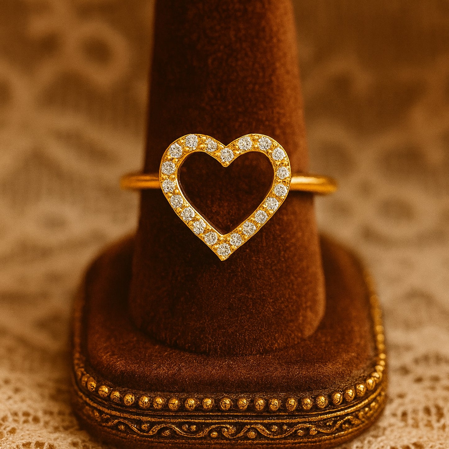 Elegant Heart Cut Moissanite Adjustable Ring For Women, Diamond Style Jewelry Ideal For Valentine’s Day Or Anniversary.