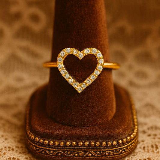 Elegant Heart Cut Moissanite Adjustable Ring For Women, Diamond Style Jewelry Ideal For Valentine’s Day Or Anniversary.