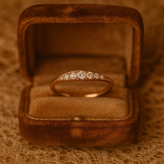 Brilliant Round Sapphire Ring September Birthstone Engagement Jewelry Anniversary Gift Bridal Love Proposal