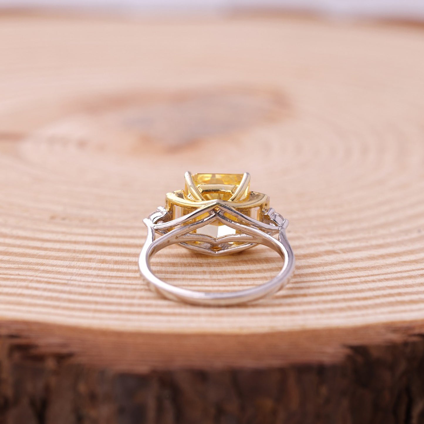Three Stone August Ring, Birthstone Moissanite Engagement Fine Jewelry With Beauty