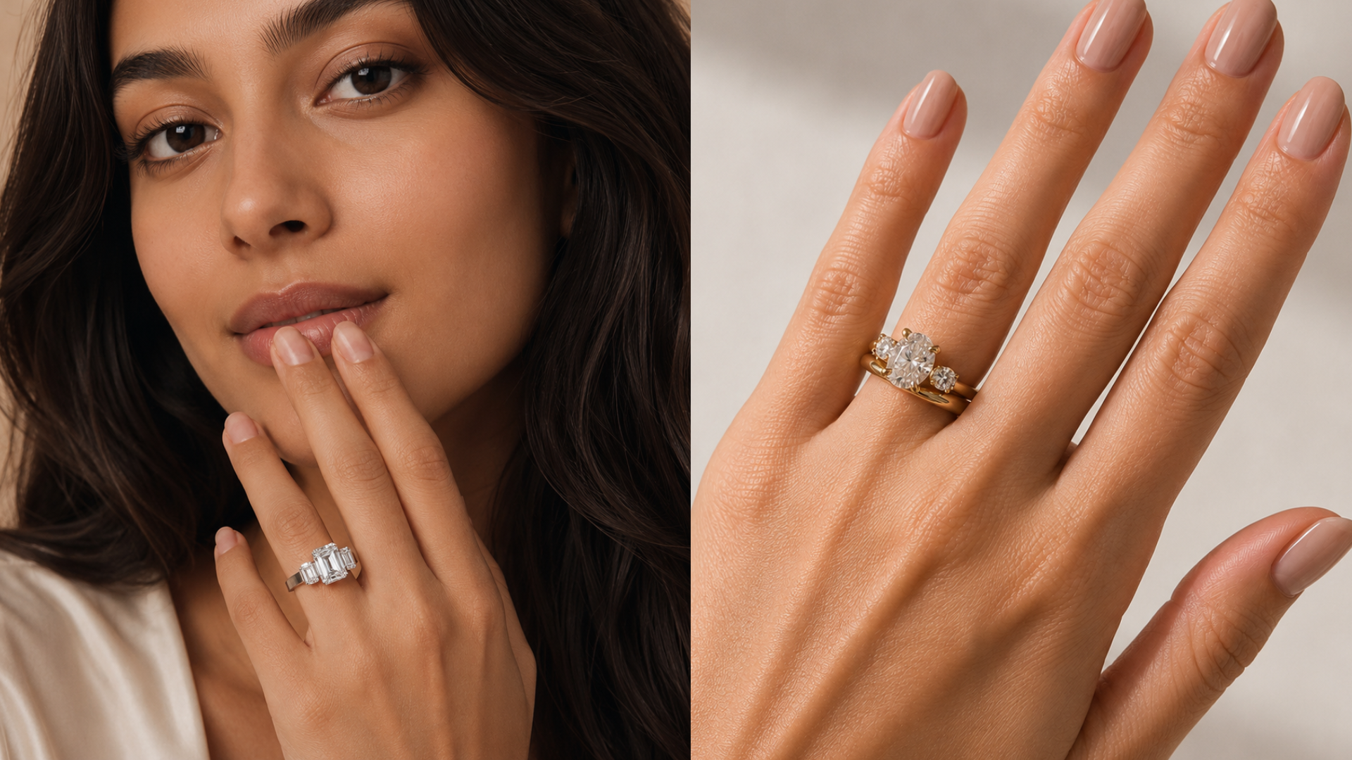 3 stone engagement ring