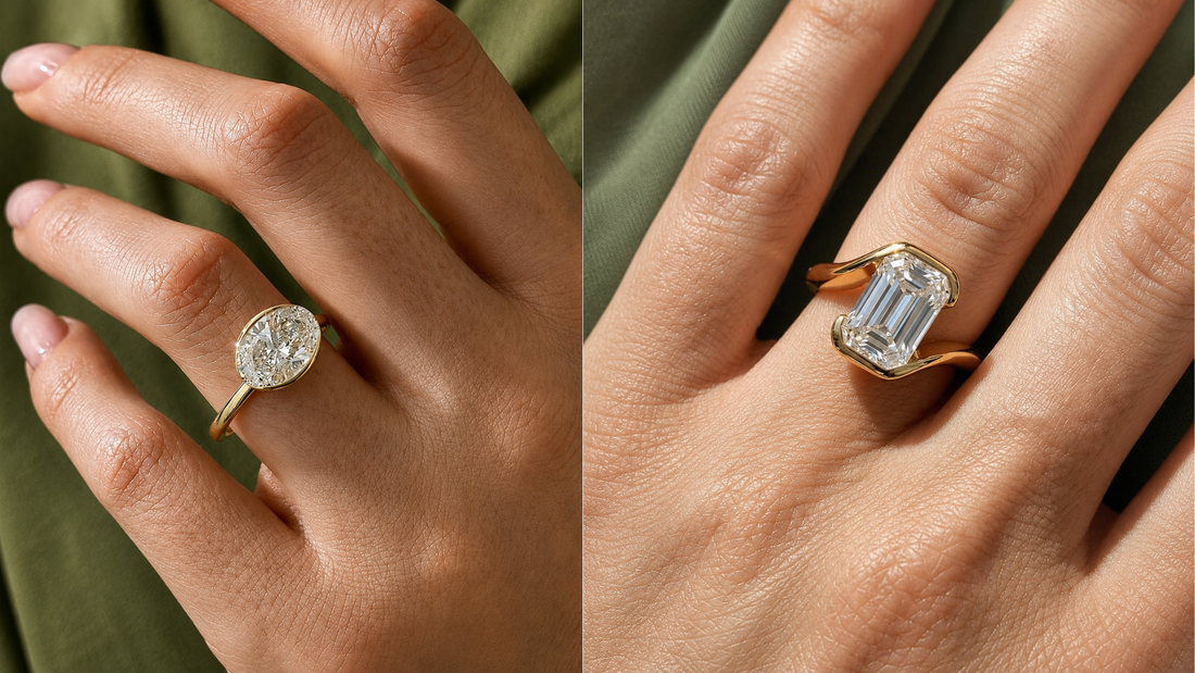 Bezel Engagement Ring