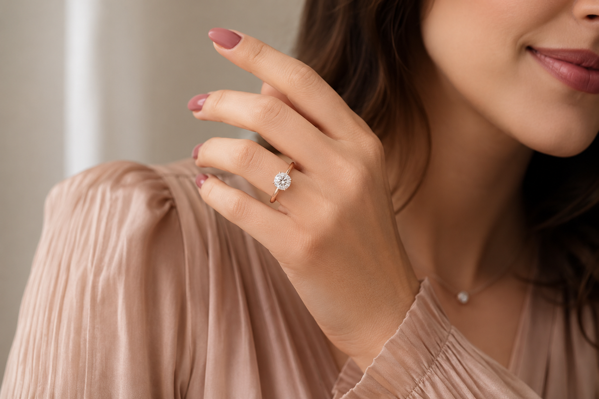 Rose Gold Engagement Rings