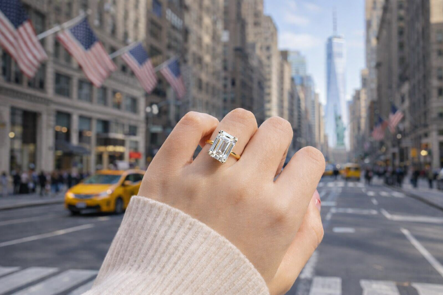 emerald cut engagement rings