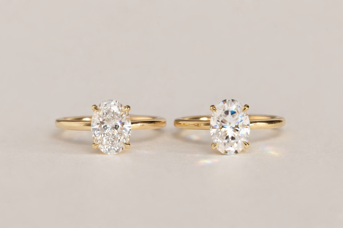 Moissanite vs. Diamond: What’s the Real Difference?