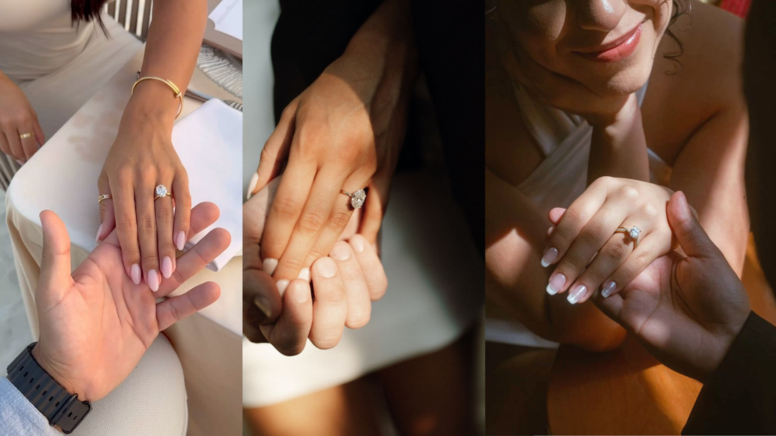 promise ring on ring finger