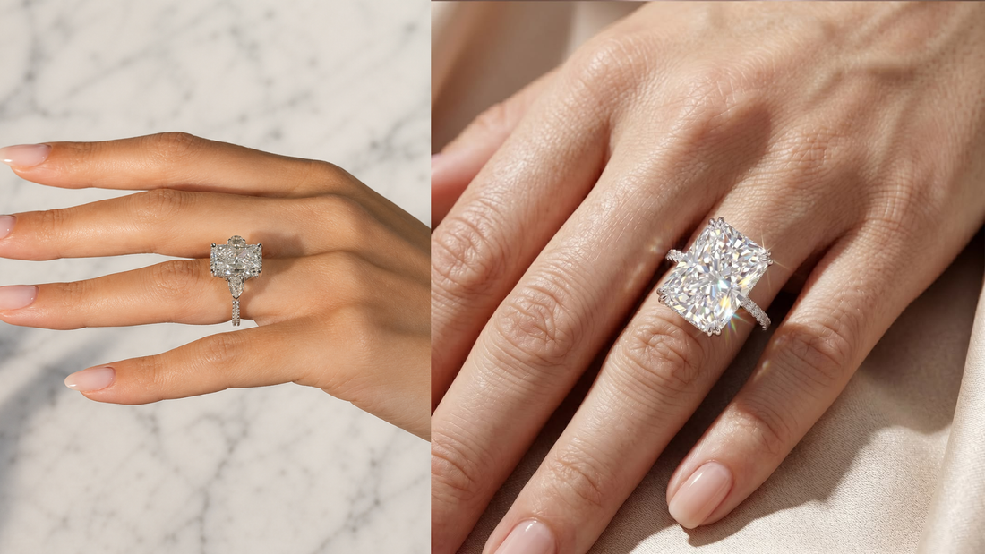 radiant cut engagement rings