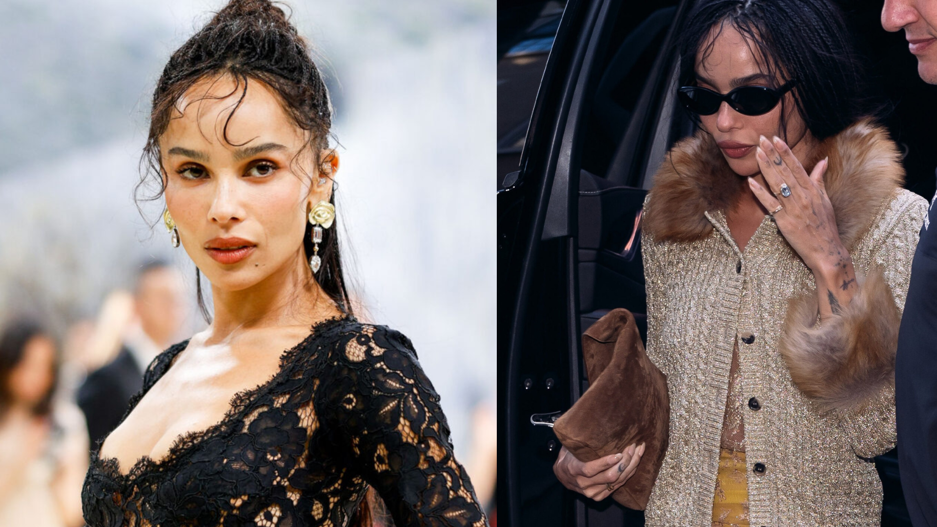 zoe kravitz engagement ring