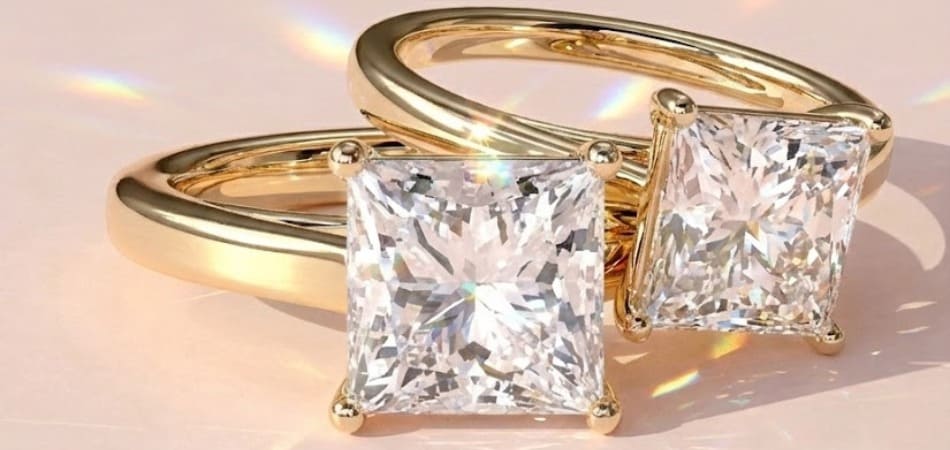 Princess Cut Engagement Rings