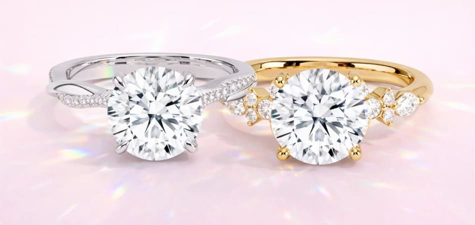 Round Engagement Rings