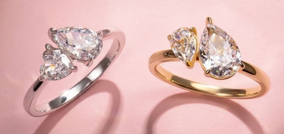 Toi Et Moi Engagement Rings