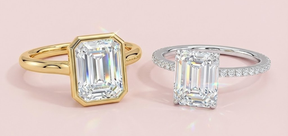 Emerald Cut Rings