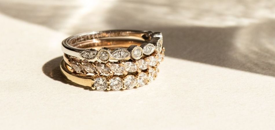Half Eternity Wedding Band