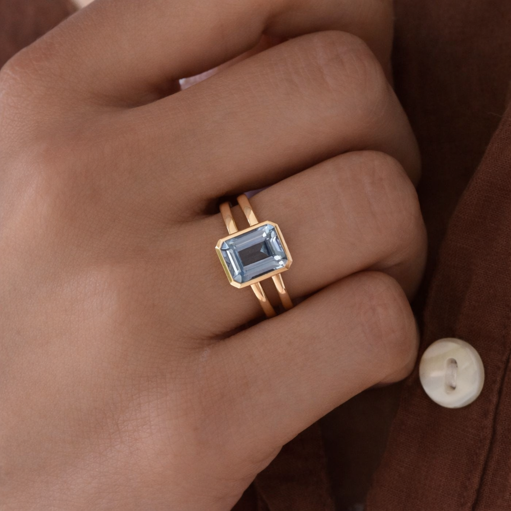 Yellow Gold Engagement Ring
