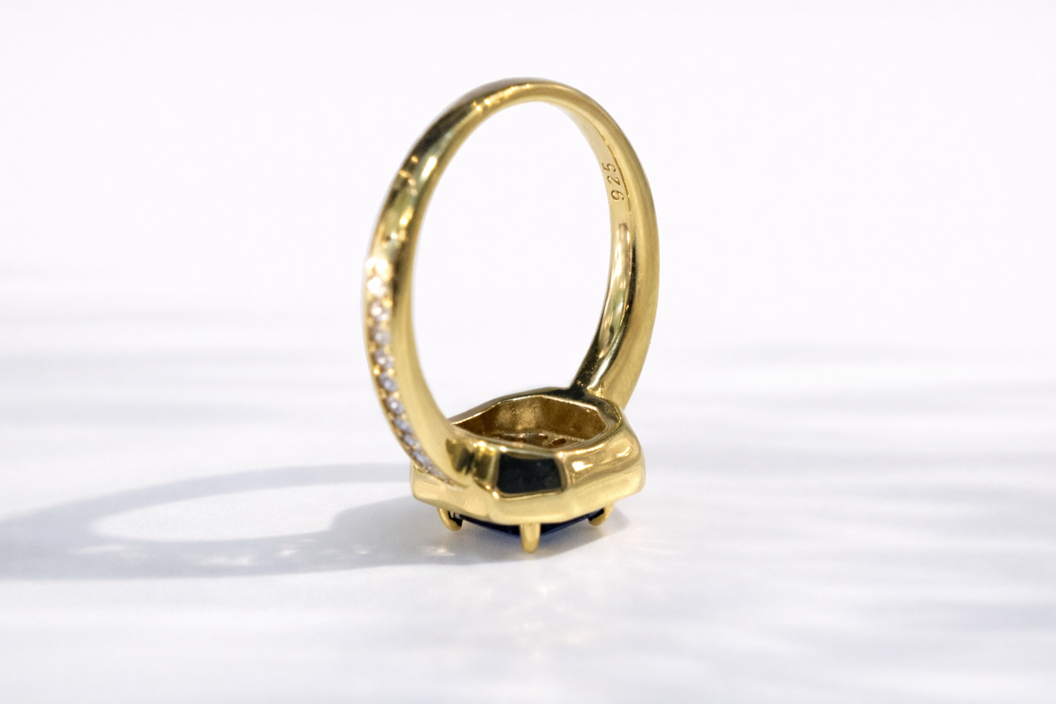 Pave Engagement Ring Moissanite And Sapphire Ring Cushion Cut Style.
