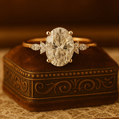 September Birthstone Asscher Cut Ring Trapezoid Side Stone Engagement Wedding Band Anniversary Jewelry Gift
