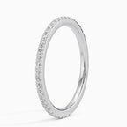 Round Cut Full Eternity Women's Wedding Band