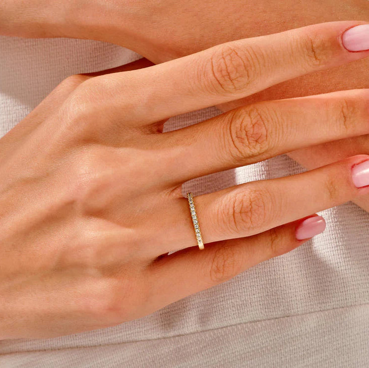 Yellow gold cushion cut halo engagement ring band set
