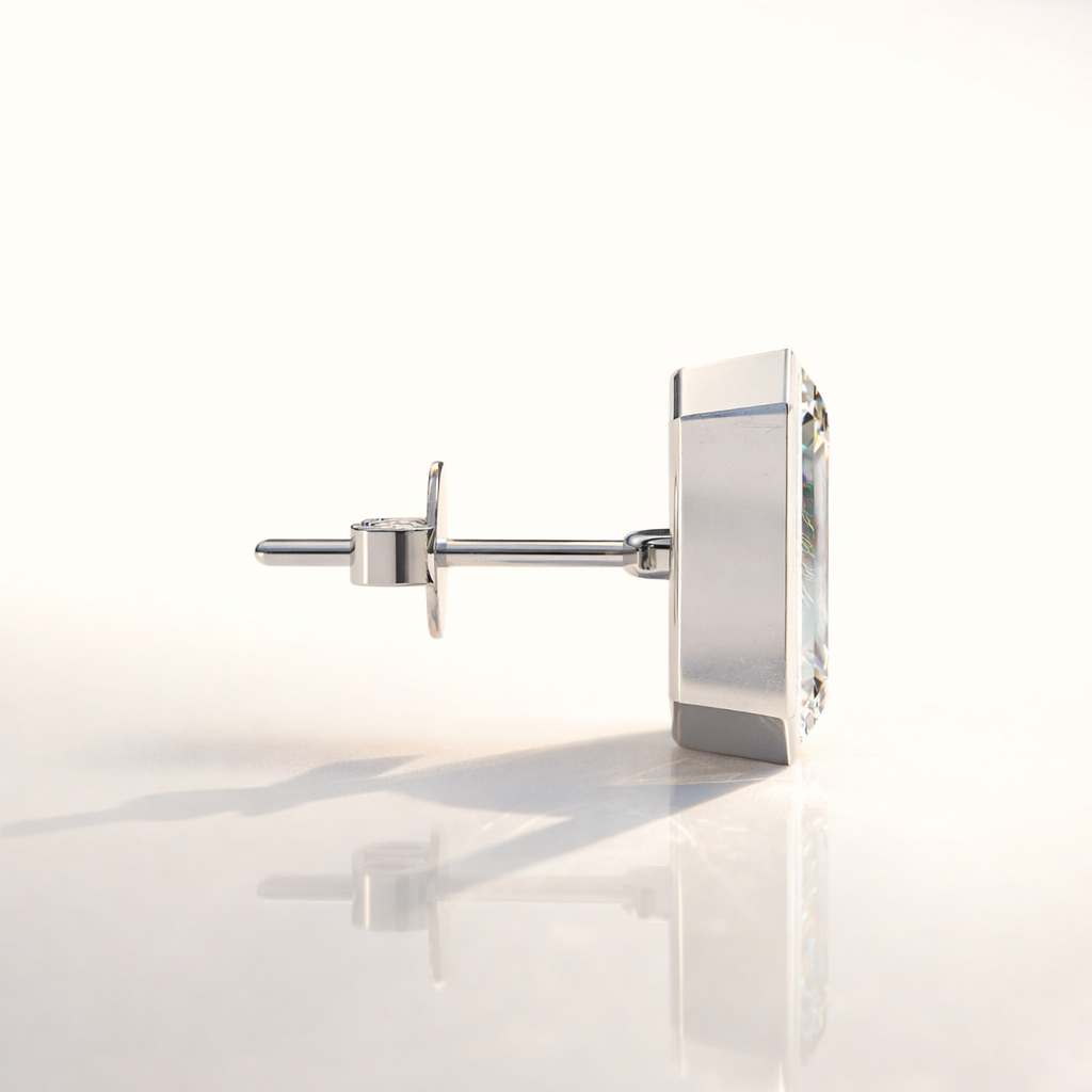 Moissanite Diamond Earrings Diamond Stud Earrings Diiro Earrings Custom Earrings.
