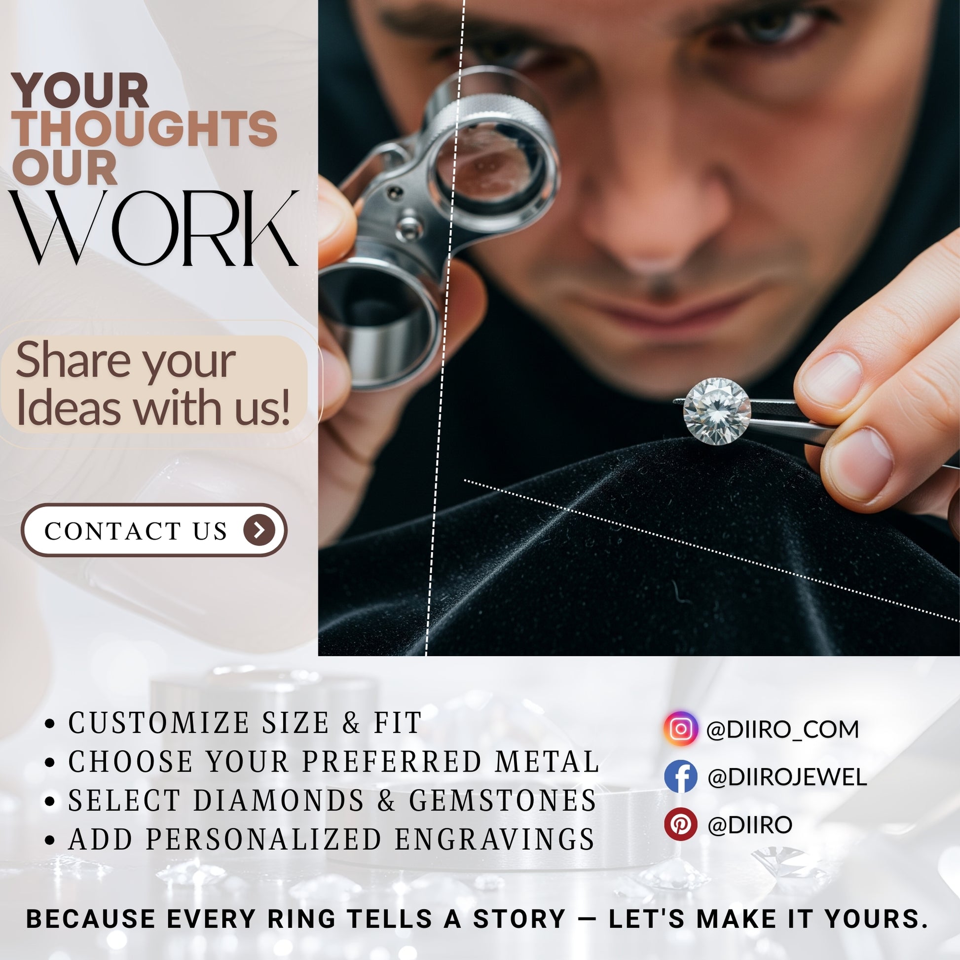 Bridal Wedding Rings for Her, Anniversary Proposal Ring and Moissanite Engagement Rings for Her Girl Friend 
