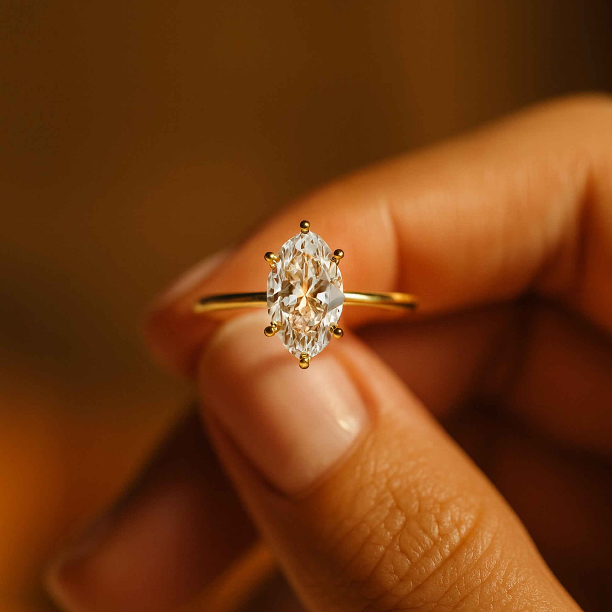 Women's Wedding Band Featuring Luxury Marquise Moissanite Stone, Perfect Alternative To Diamonds.