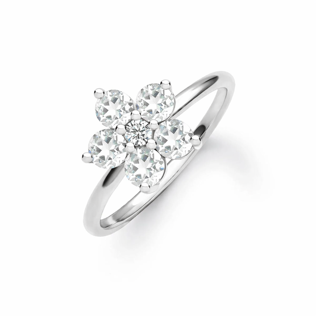 Flower Engagement Ring Setting

