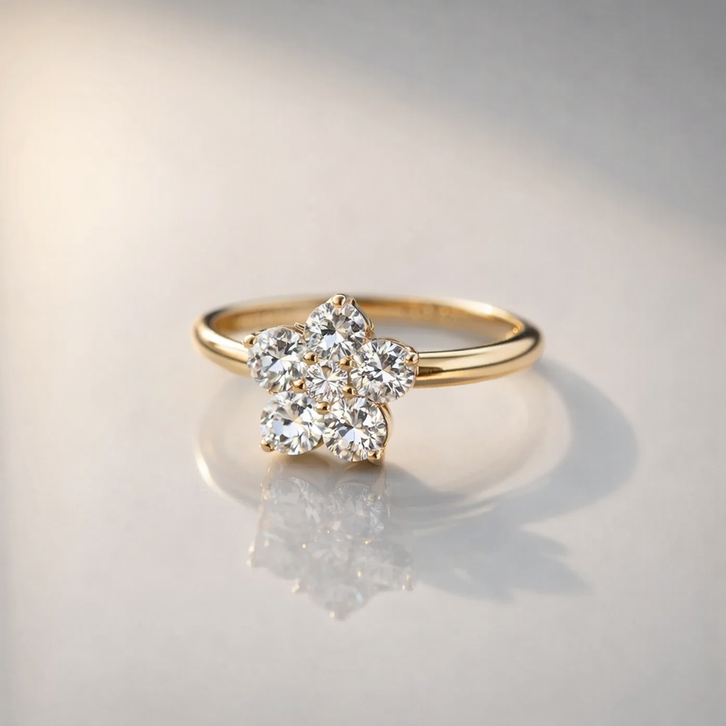 Yellow Gold Engagement Ring
