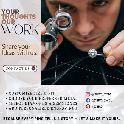 Hidden Halo Emerald Cut Moissanite Ring VVS1 Diamond Alternative Engagement Ring
