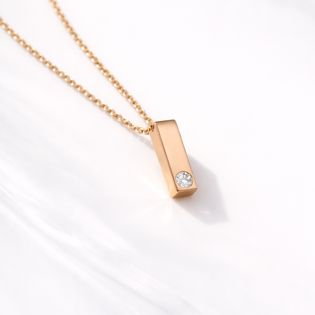 Gold Whistle Pendant Lab Grown Diamond Pendant Custom Pendant
