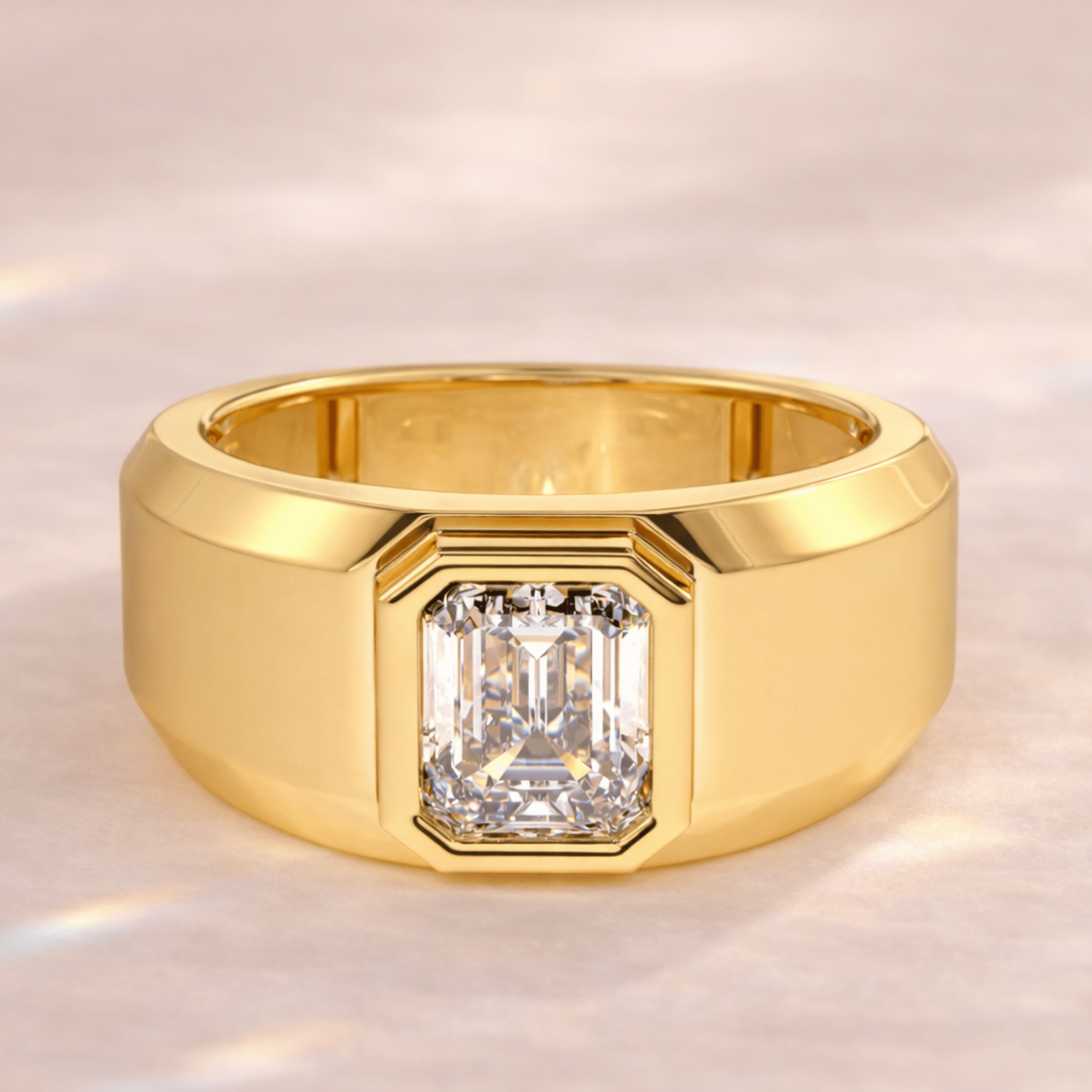 Mens Gold Ring