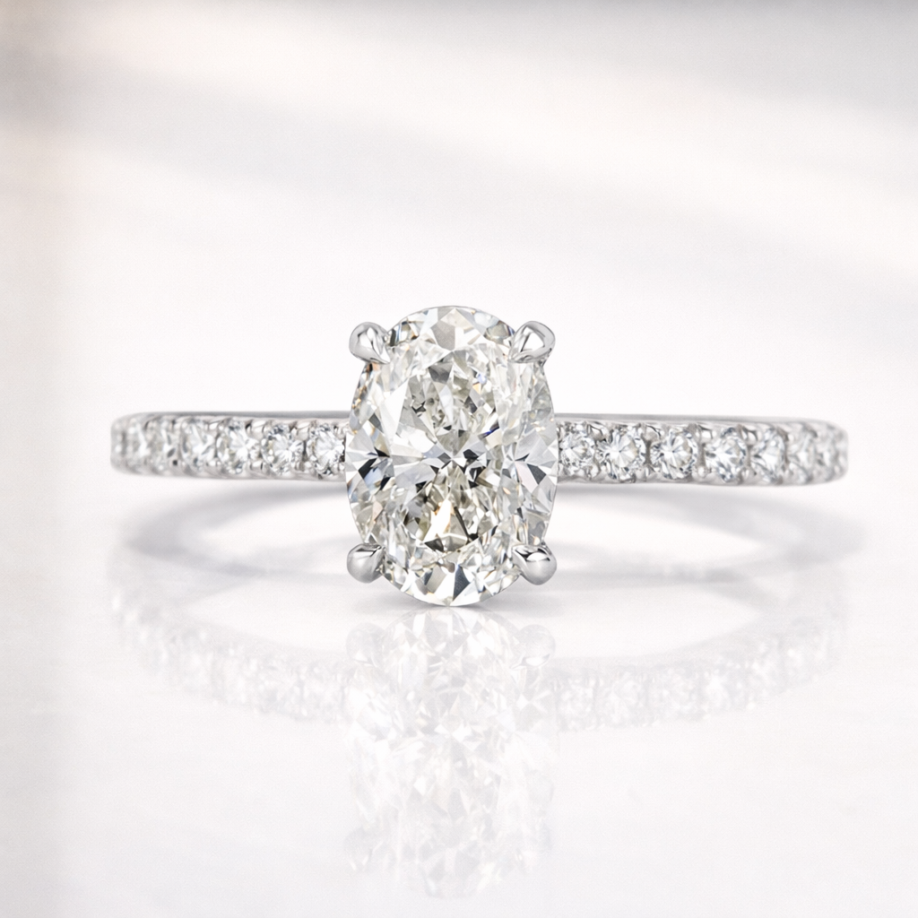 Oval Engagement Ring
