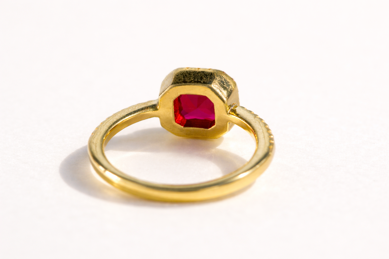 Moissanite Engagement Ring Lab Grown Diamond Ring Custom Engagement Ring.