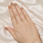 Elegant 5 Stone Wedding Band With Diamond Or Moissanite
