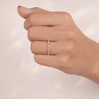 Marquise Cut Moissanite Band Round Cut Moissanite Band Half Eternity Wedding Band.
