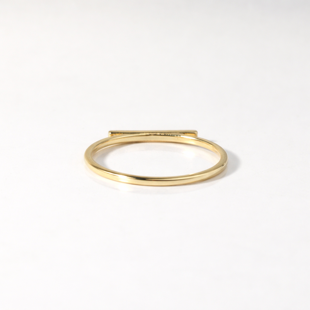 Stackable Wedding Band With Round Cut Diamonds
