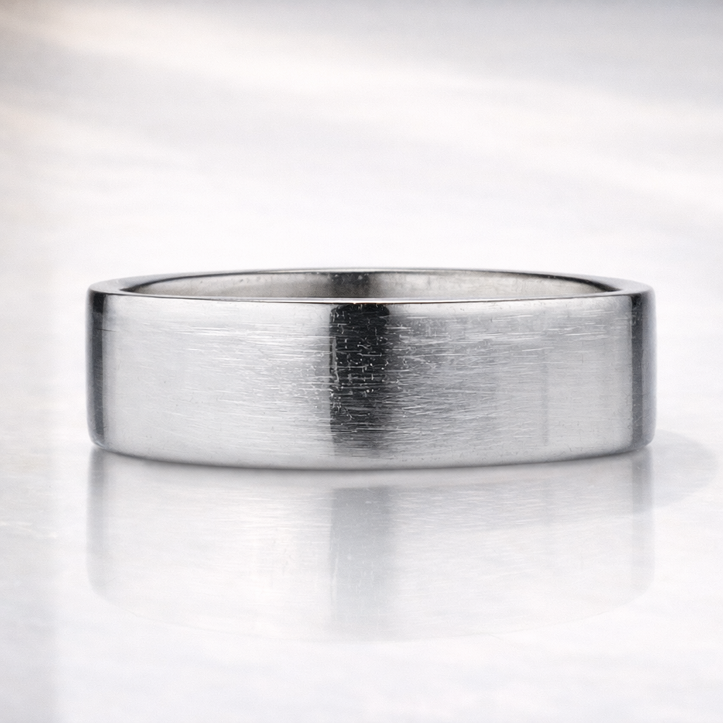 Unisex Gold Band Traditional Wedding Band In Polished Yellow Gold
