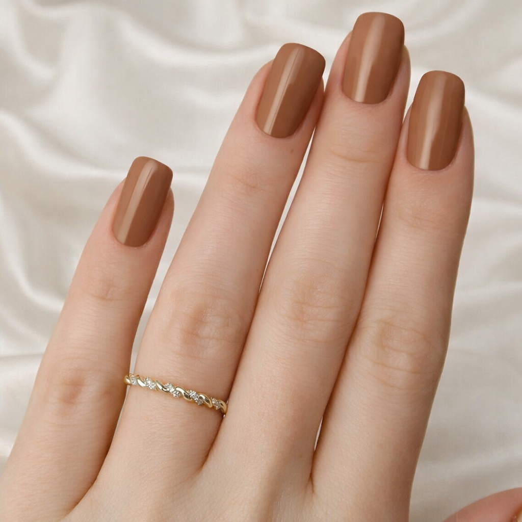 Yellow Gold Wedding Band With Marquise And Round Stones
