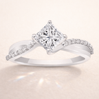 Princess Cut Engagement Ring