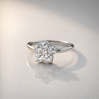 Flower Engagement Ring
