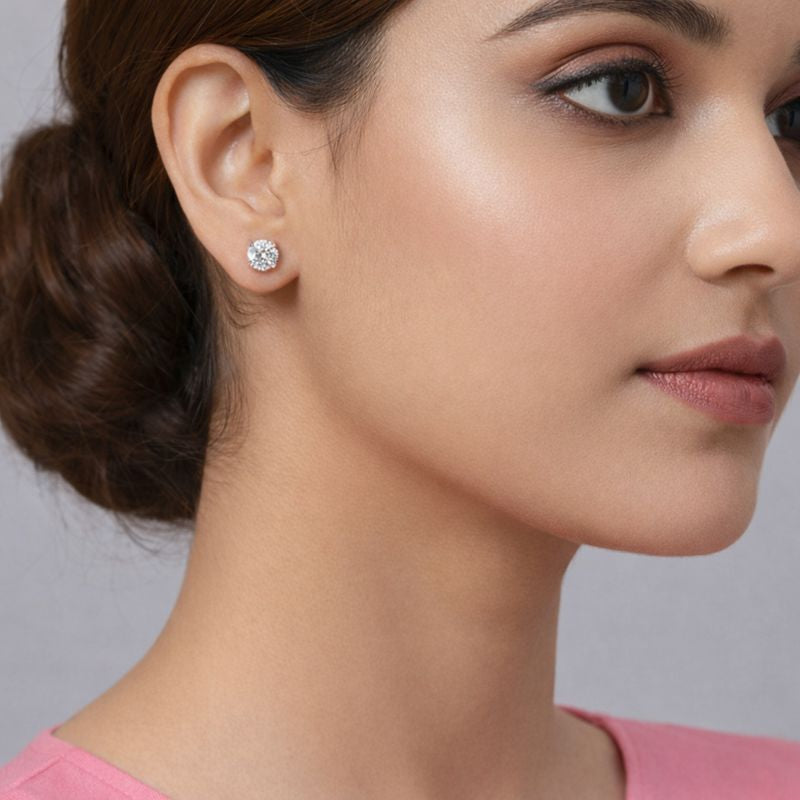 Diamond Stud Earrings Diamond Earrings For Women Custom Earrings Buy Earrings.
