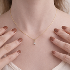 Custom Pendant Diamond Clover Pendant Four Leaf Clover
