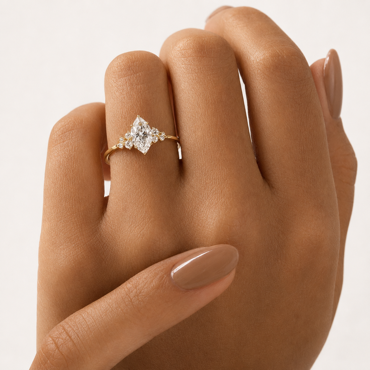 Custom Engagement Ring Diiro Engagement Ring Buy Engagement Ring Marquise.
