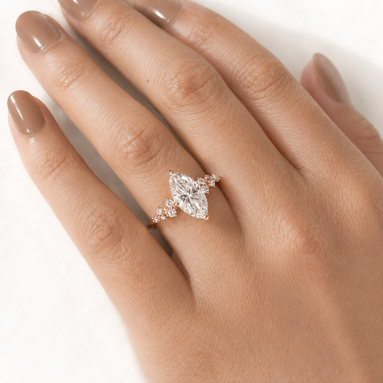Custom Engagement Ring Diiro Engagement Ring Buy Engagement Ring Marquise.

