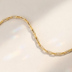 Paperclip Chain Bracelet In Elegant Design
