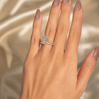 Yellow Gold Engagement Ring Diiro Bridal Set Custom Bridal Set.
