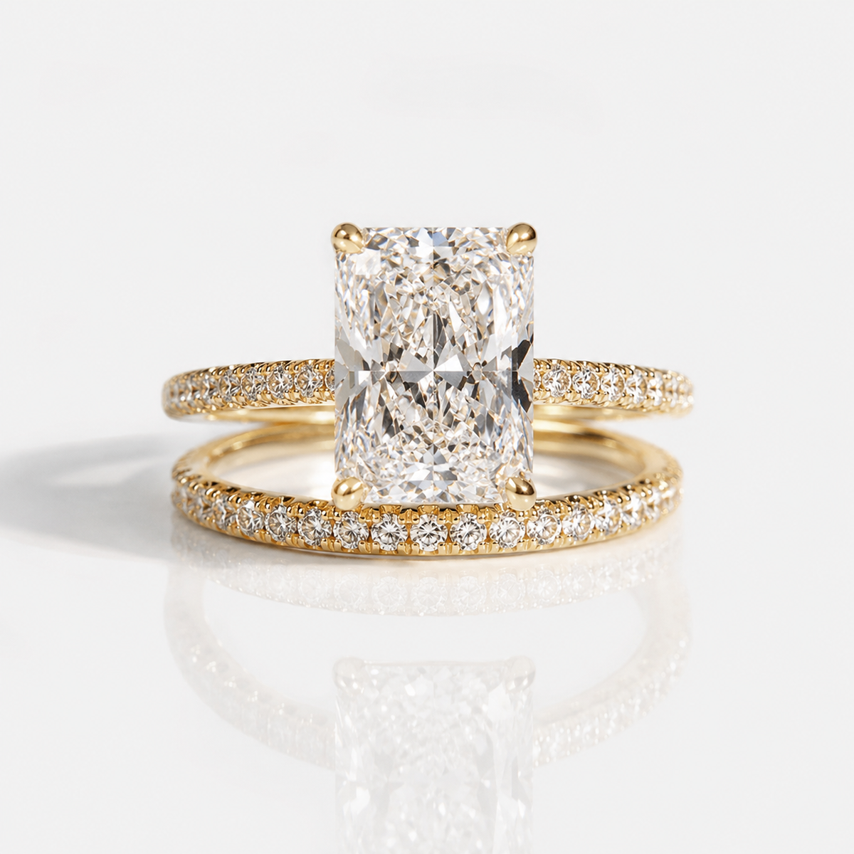 Radiant Cut Engagement Rings Radiant Cut Diamond Ring Radiant Cut Ring.
