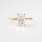 Radiant Cut Solitaire Ring Radiant Cut Engagement Rings Solitaire Diiro.
