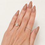 4 Prong Basket Setting 4 Prong Setting Yellow Gold Engagement Ring.
