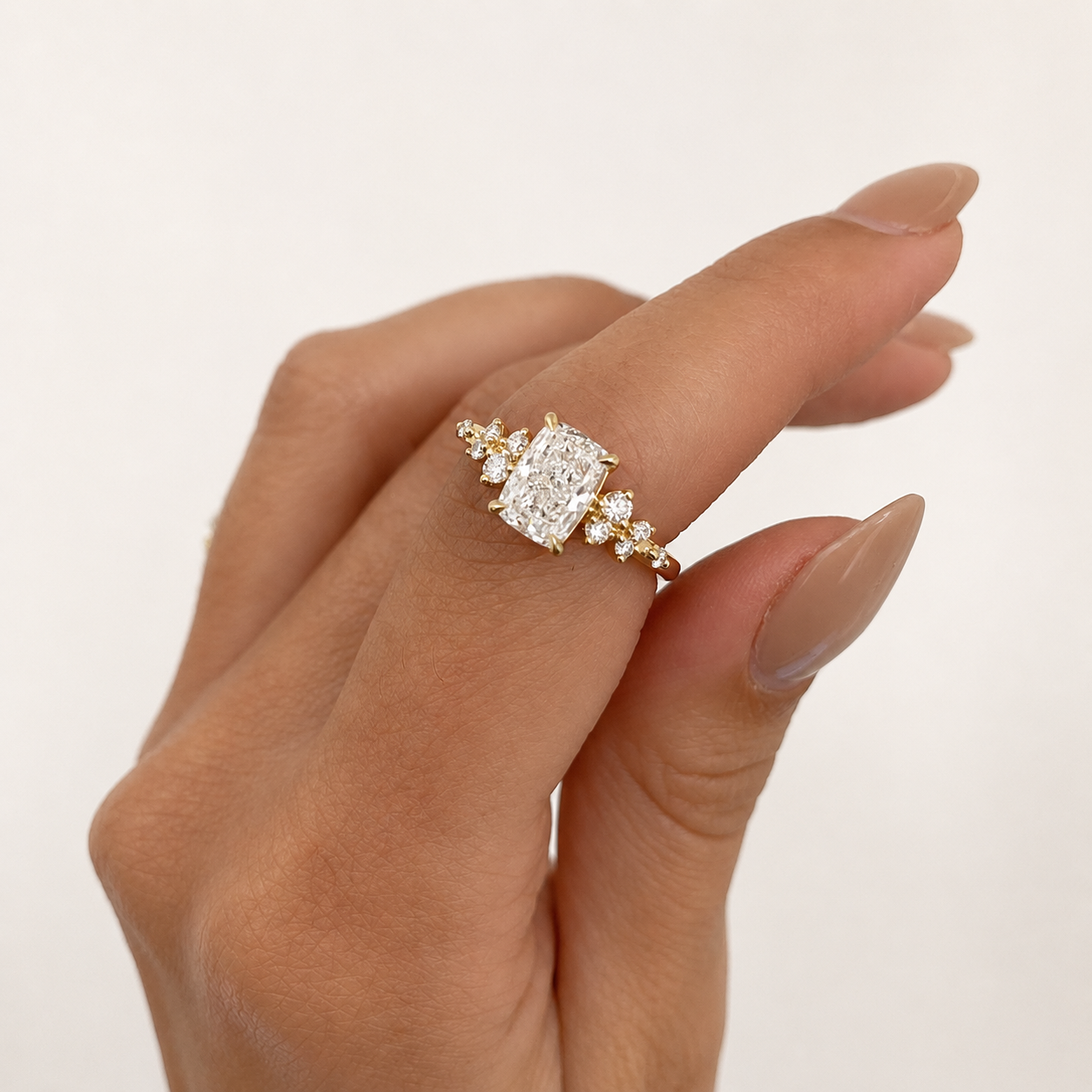 Yellow Gold Engagement Ring Custom Engagement Ring Buy Engagement Ring.
