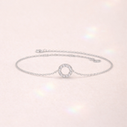 Minimalist Paperclip Chain Bracelet For Women
